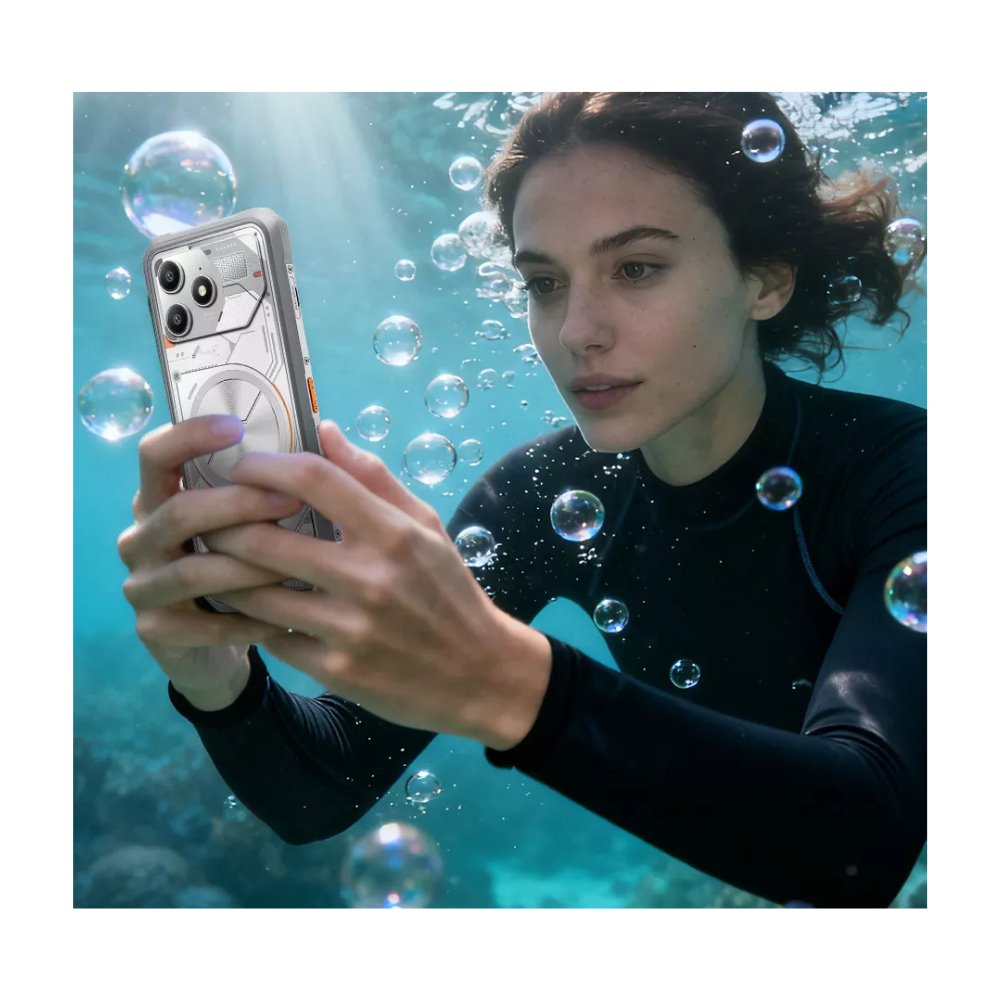 BLACKVIEW Rugged FORT100 LTE 6.56" WHITE,HD+ 1612x720,8+128GB,G81 Octa-Core 2.0GHz,13MP/16MP,NFC,5000mAh,Android 16
