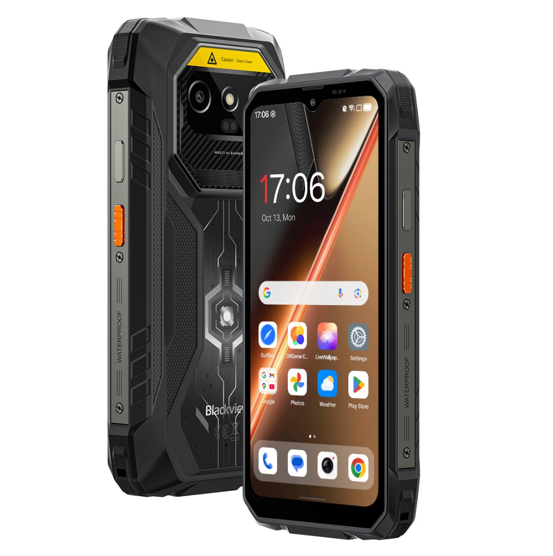 BLACKVIEW Rugged ROCK 1 Pro LTE 6.56" BLACK,HD+ 1612x720,8+256GB,G81 Octa-Core 2.0GHz,13MP/16+20MP,BARCODE,NFC,And16