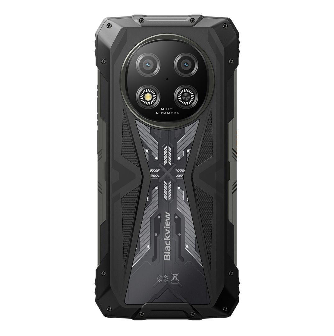 BLACKVIEW Rugged ROCK 2 5G 6.67" BLACK,HD+ 1640x720,12+256GB,T8100 Octa-Core 2.2GHz,13MP/16MP,NFC,15000mAh,Android 16