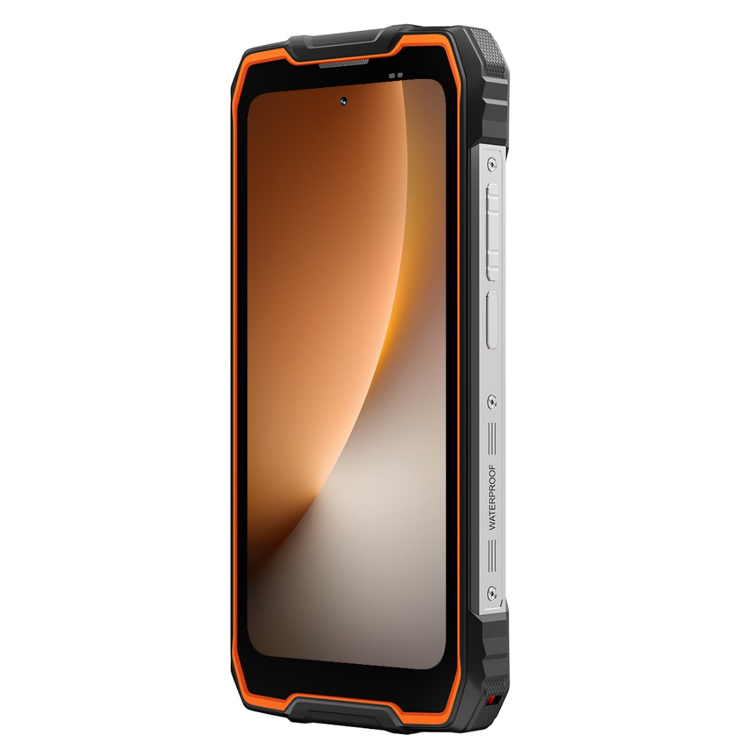 BLACKVIEW Rugged ROCK 2 5G 6.67" ORANGE,HD+ 1640x720,12+256GB,T8100 Octa-Core 2.2GHz,13MP/16MP,NFC,15000mAh,Android 16