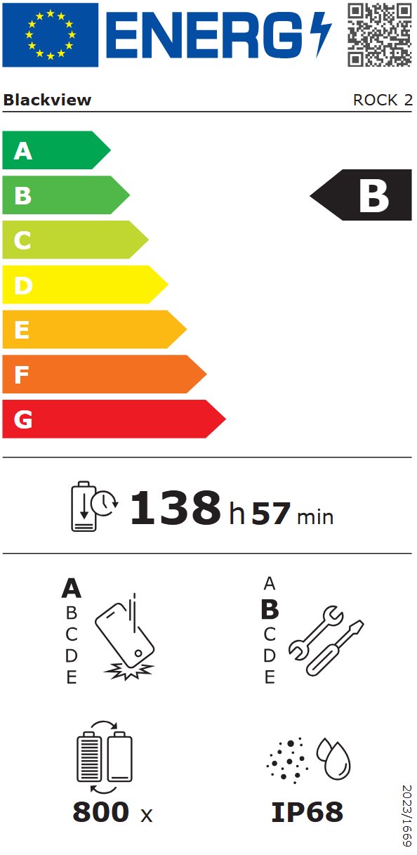 BLACKVIEW Rugged ROCK 2 5G 6.67" PURPLE,HD+ 1640x720,12+256GB,T8100 Octa-Core 2.2GHz,13MP/16MP,NFC,15000mAh,Android 16