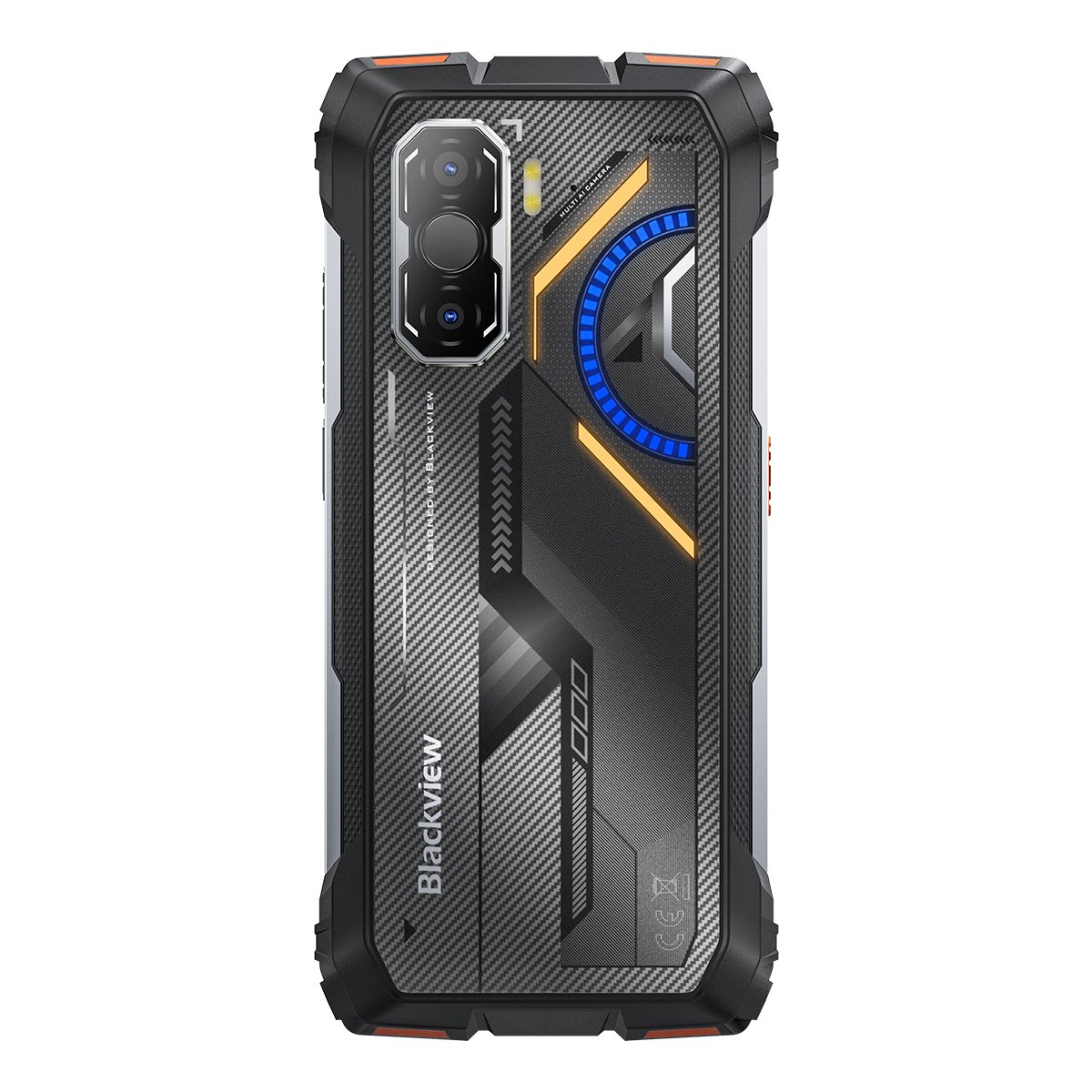 BLACKVIEW Rugged ROCK 3 LTE 6.78" ORANGE,FHD+ 2460x1080@120Hz,8+256GB,MT G100 Octa-Core 2.2GHz 50MP/108MP,NFC,Therm. cam