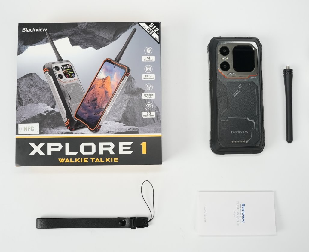 BLACKVIEW Rugged XPLORE 1 WT 5G Rugged 6.78",FHD 2460x1080,12+256GB,Octa-core 2.4Ghz,50+64MP+20MP,Night,20000mAh,Andr 15