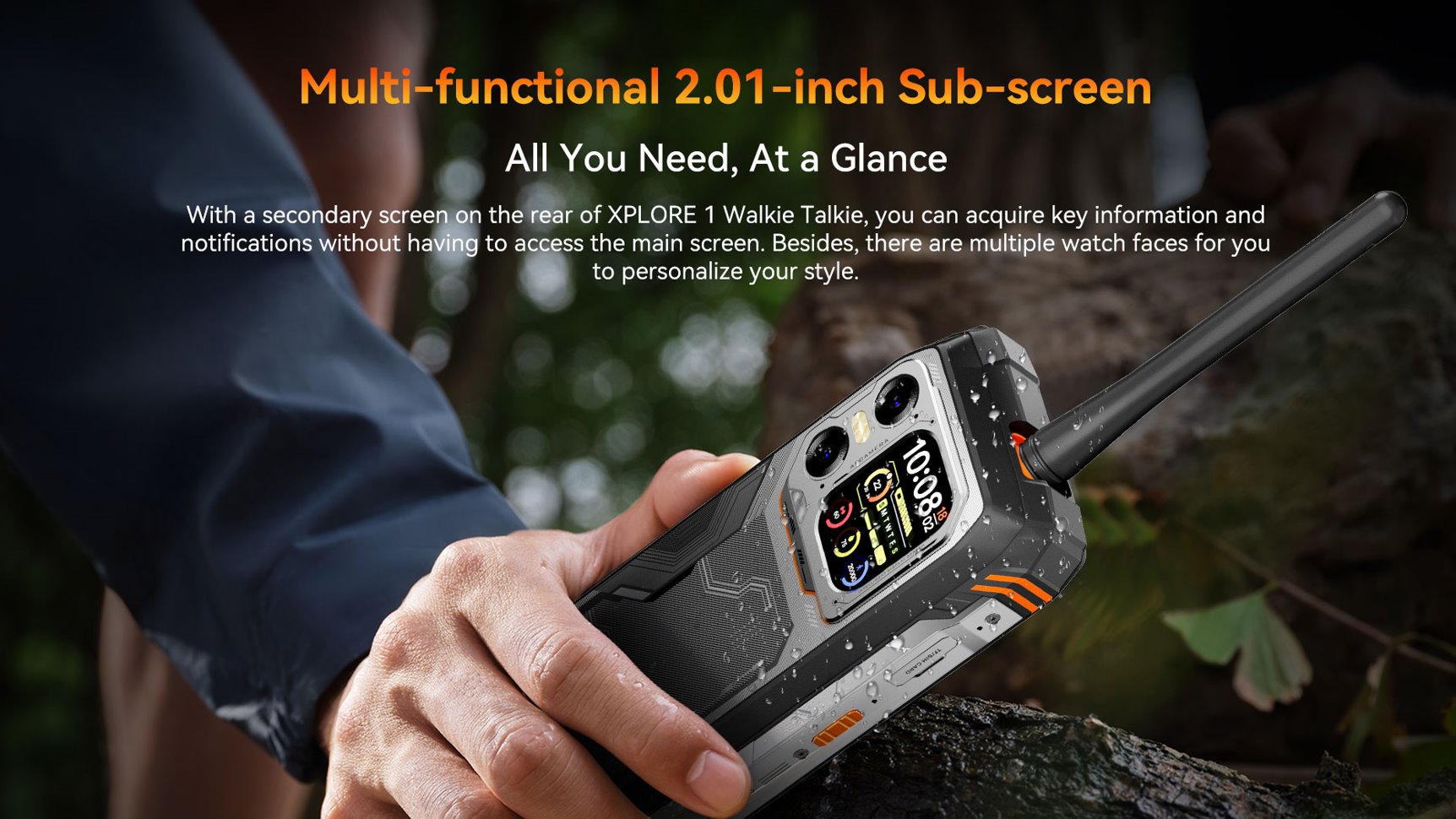 BLACKVIEW Rugged XPLORE 1 WT 5G Rugged 6.78",FHD 2460x1080,12+256GB,Octa-core 2.4Ghz,50+64MP+20MP,Night,20000mAh,Andr 15