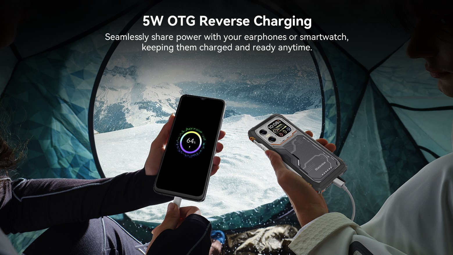 BLACKVIEW Rugged XPLORE 1X 5G Rugged 6.78",FHD 2460x1080,12+256GB,Octa-core 2.4Ghz,50+64MP+20MP,Night,20000mAh,Andr 15