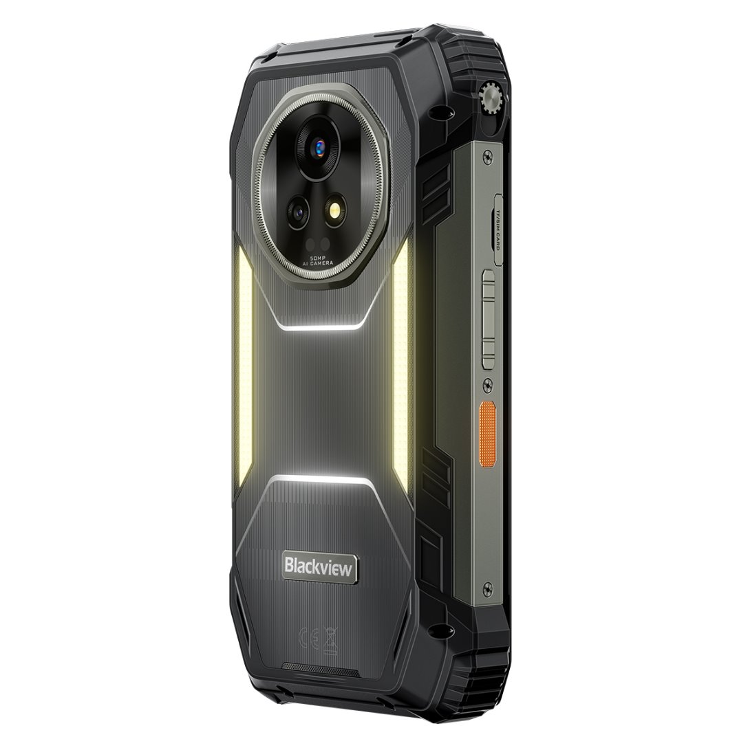 BLACKVIEW Rugged XPLORE 2 Projector BLACK,6.73" AMOLED 3200x1440 120Hz 12/256Gb MT 8300 Octa-Core 3.35GHz,50+20MP,NightV