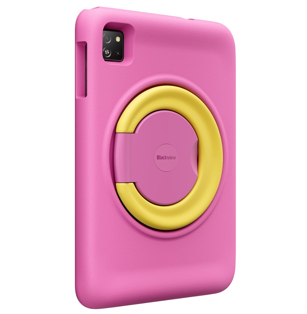 BLACKVIEW Tab 60 Pro Kids LTE 10.1-inch HD+ 800x1280 IPS 60Hz 4GB/128GB Octa-core T606 1.6GHz 5MP Front/8MP Camera,Pink