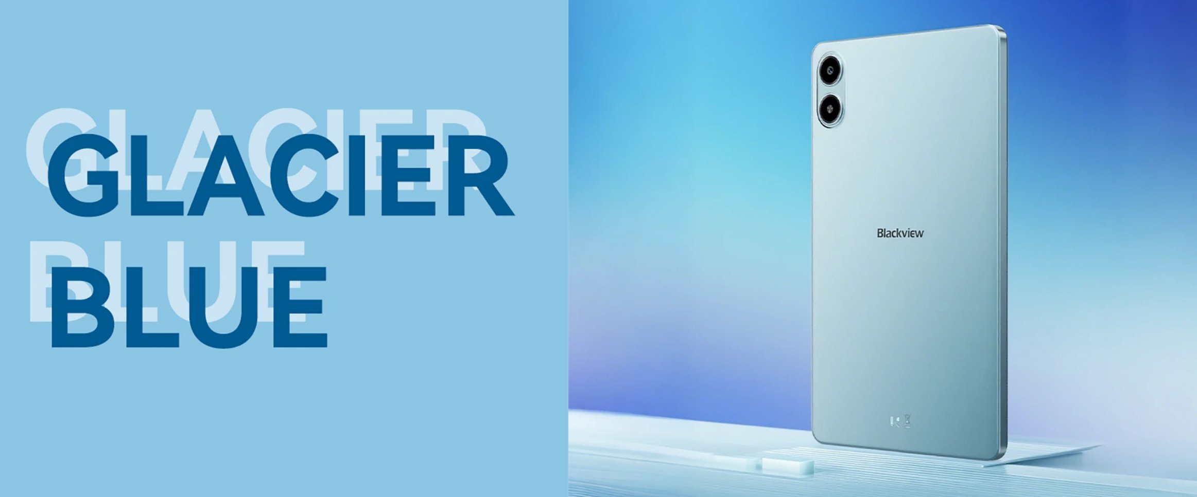 BLACKVIEW Tab LINK 2 WiFi 4/128GB 8.68" GLACIER BLUE,HD+ 1340x800(60Hz),Unisoc T310 Quad-core 2.0GHz,5+8MP Cam,Android 1