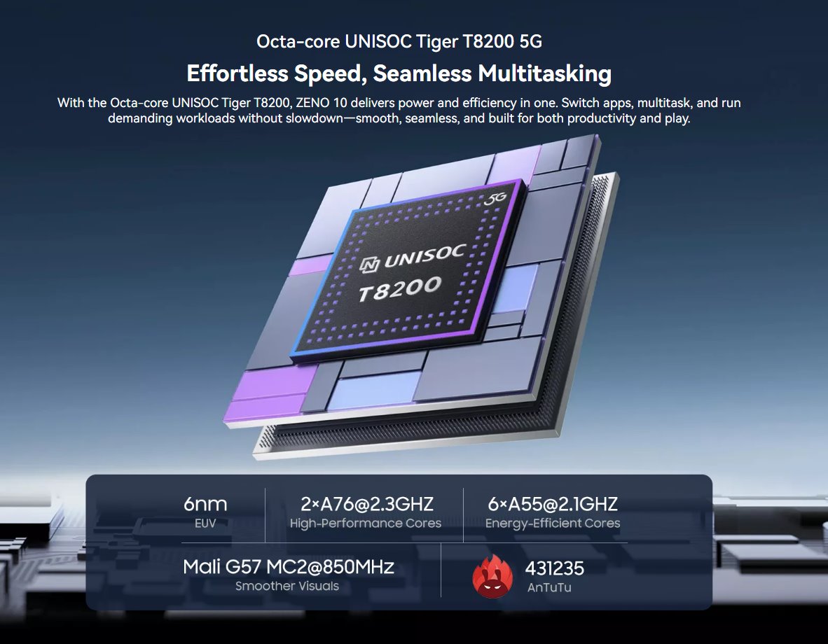 BLACKVIEW Zeno 10 5G SET 8GB/256GB 11",BLUE,IPS 1920x1080,Unisoc T765 Octa 2.3GHz,13MP/16MP camera,8800mAh,Andr 15