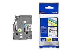 Brother TZe-251, kazeta 24mm, bílá/černá