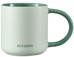 BUYDEEM CD1018 Ceramic Mug 300 ml, color Cozy Greenish