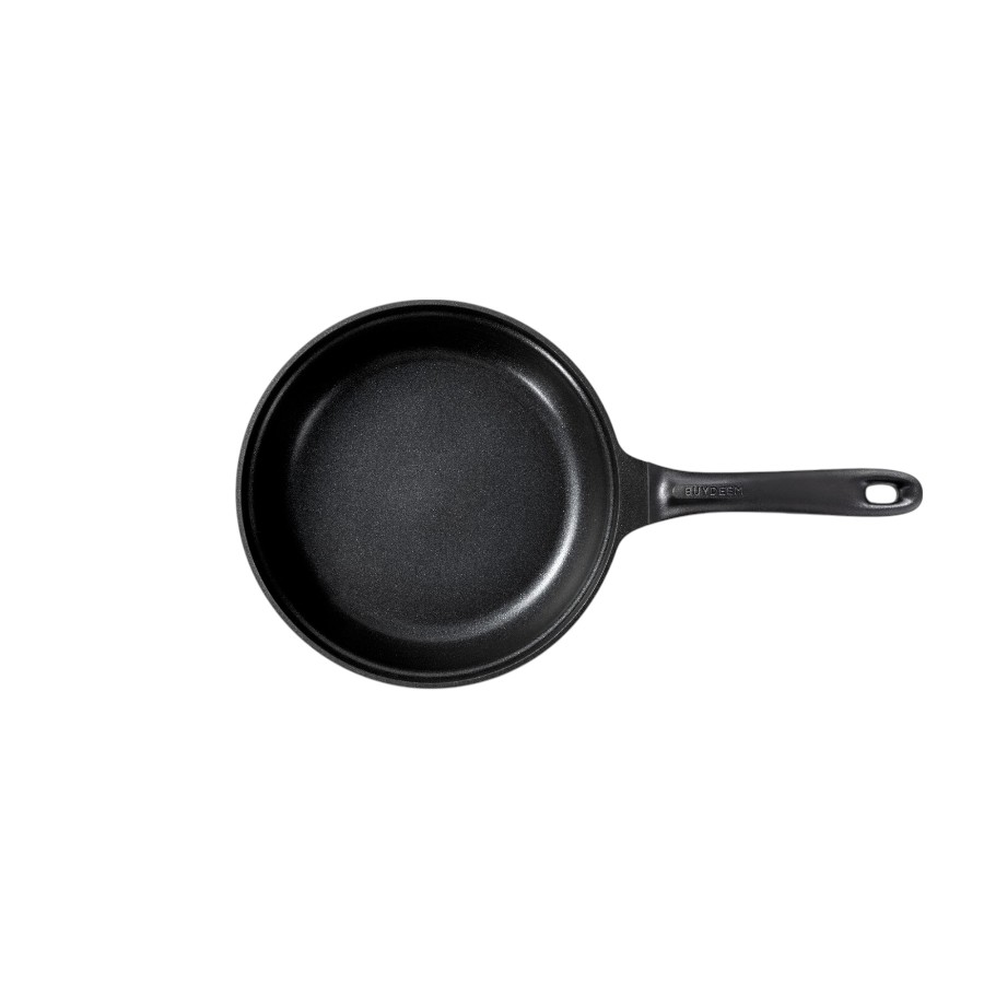 BUYDEEM CP151 hliníková pánev s nepřilnavým povrchem, průměr 26 cm, barva zelená