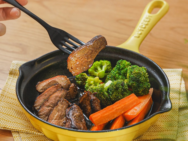 BUYDEEM CP542, Smaltovaná litinová pánev, průměr 21cm, barva žlutá