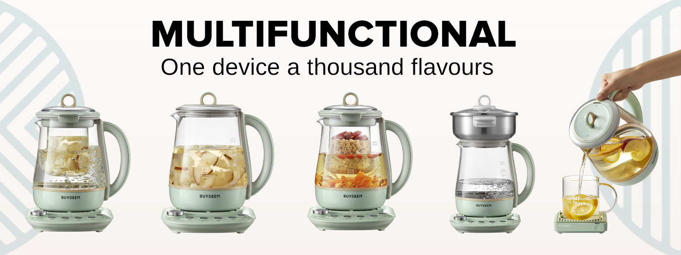 BUYDEEM multifunkční rych. konvice K1594T, barva zelená