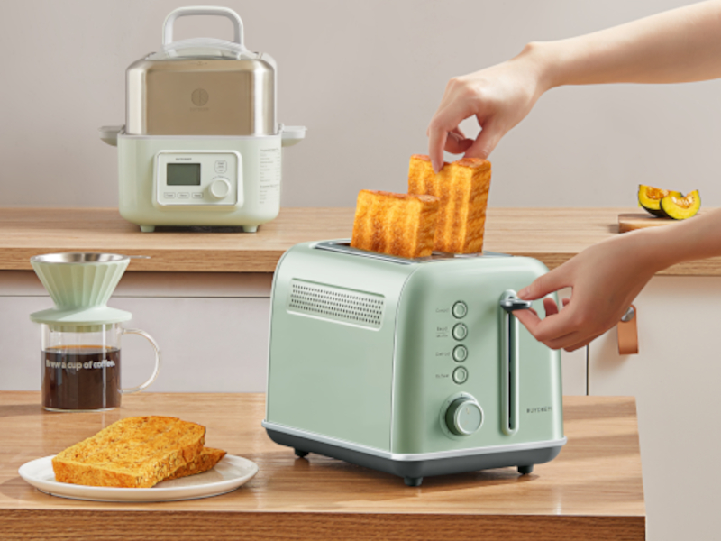 BUYDEEM Topinkovač 2 sloty DT620E, barva zelená