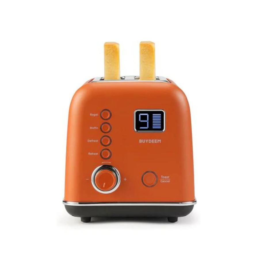 BUYDEEM Topinkovač automatický 2 sloty DT730E, barva oranžová