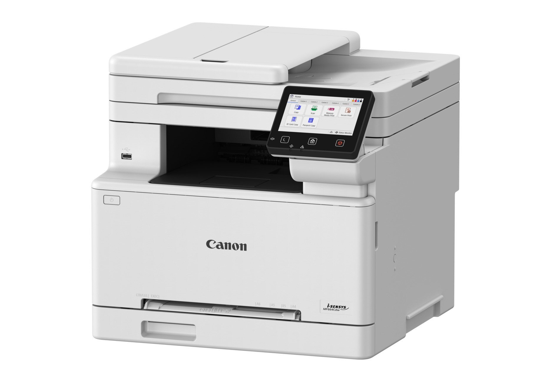 Canon laserová tiskárna i-SENSYS MF664Cdw barevná, MF (tisk, kopírka, sken), duplex, USB, LAN, Wi-Fi, 25stran/min