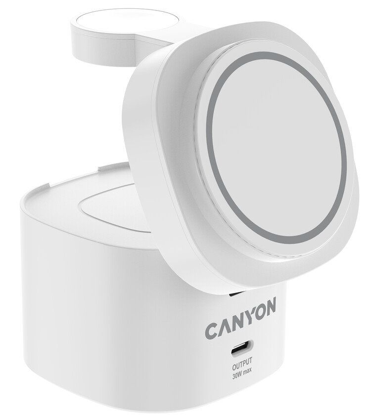 Canyon 4 in 1 Wireless Charging Stand OnCharge 405 qi2, 30W White