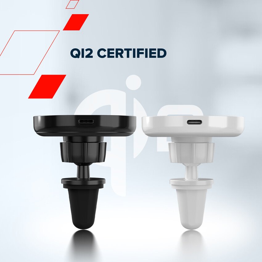 CANYON car charger OnGrip 105 15W Qi2 Wireless White