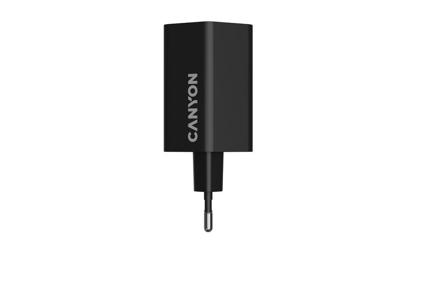 CANYON charger HEXAGON 65 GaN 65W 2xPD 1xQC EU Black