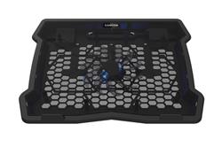 CANYON Chladící podstavec NS02 pro notebook 10-15.6", LED podsvícení, 1x ventilátor, 340x265x30mm