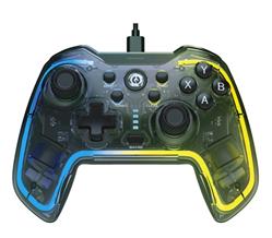 CANYON Drátový gamepad GP-2 RGB 4v1 (Nintendo Switch, Android TV, PC, PS3)