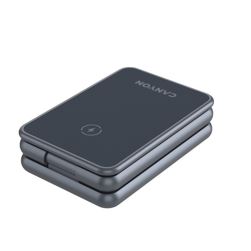 Canyon Foldable wireless charger OnCharge 309 15W 3in1 Meta
