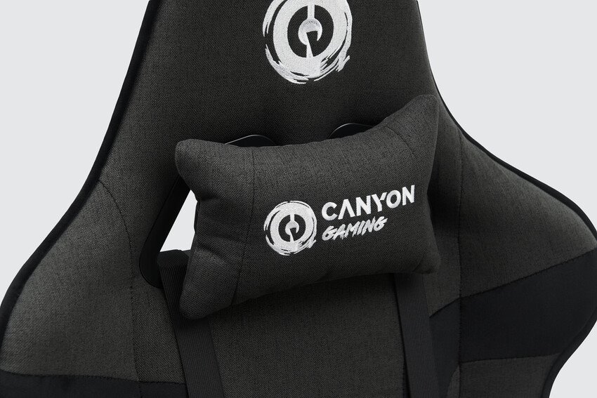 CANYON gaming chair Crest FCH01 Fabric Grey