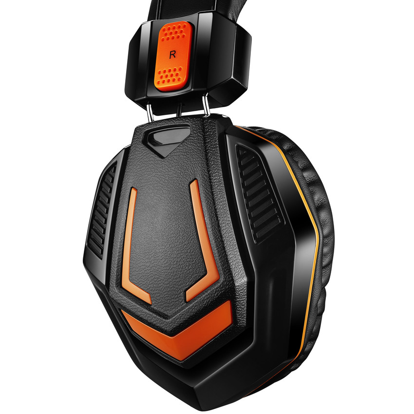 CANYON Herní headset FOBOS GH-3A, 3,5mm jack, ovládání hlasitosti, 2v1, 3.5mm adaptér, kabel 2m, černý