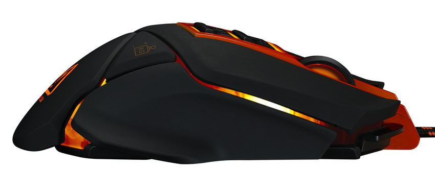 CANYON Herní myš optická HAZARD, DPI 800 až 6400, černá