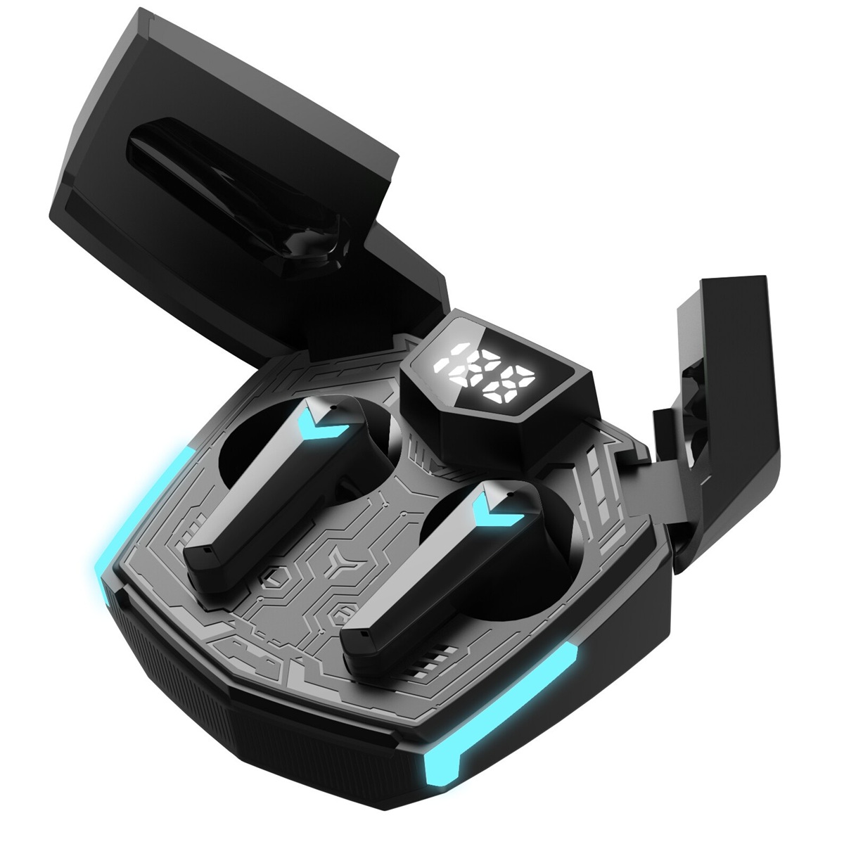 CANYON herní TWS Doublebee GTWS-2, BT sluchátka s mikrofonem, černá