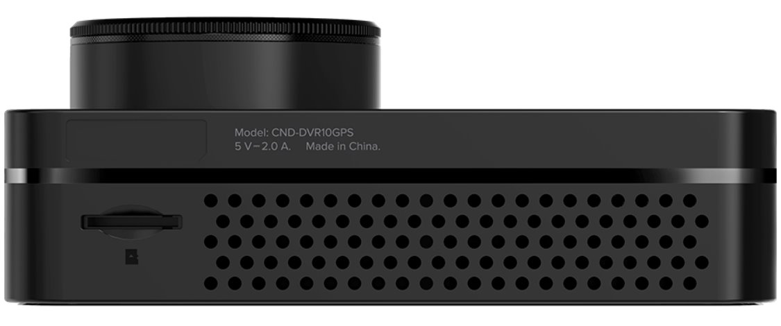 CANYON kamera do auta DVR25GPS,WQHD@60fps,CMOS sensor Sony,úhel 140°,Wi-Fi,USB-C,detekce pohybu,noční vidění