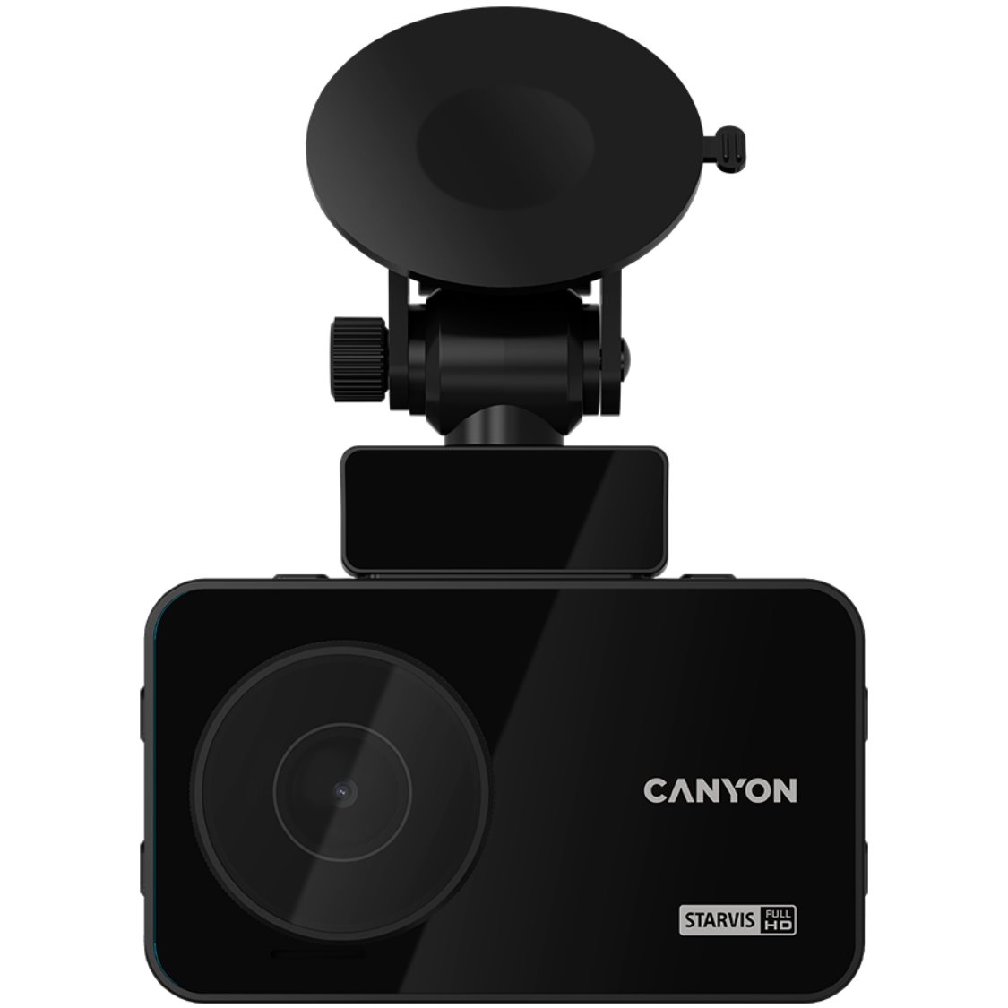 CANYON kamera do auta DVR25GPS,WQHD@60fps,CMOS sensor Sony,úhel 140°,Wi-Fi,USB-C,detekce pohybu,noční vidění
