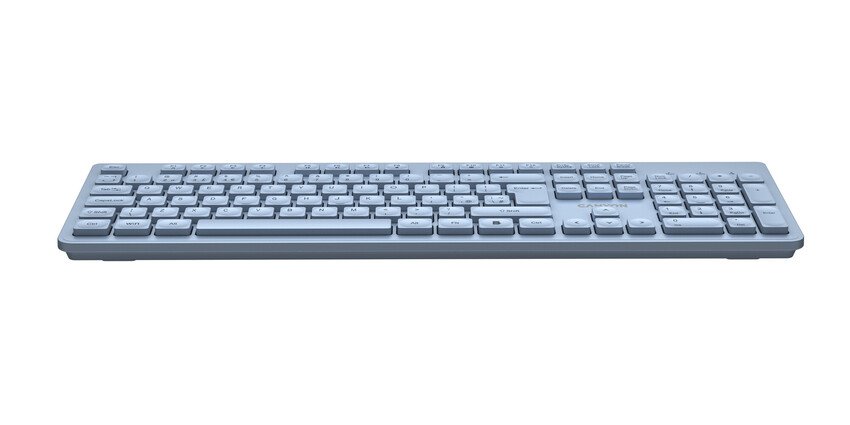 CANYON klasická USB klávesnice, omývatelná, černá