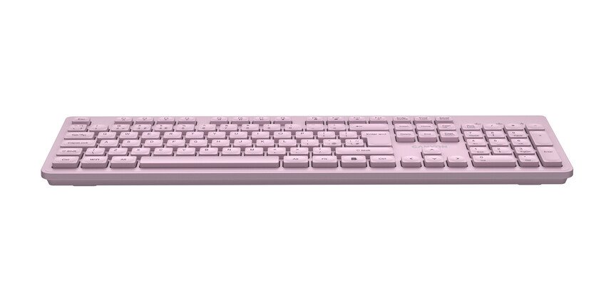 CANYON klasická USB klávesnice, omývatelná, černá
