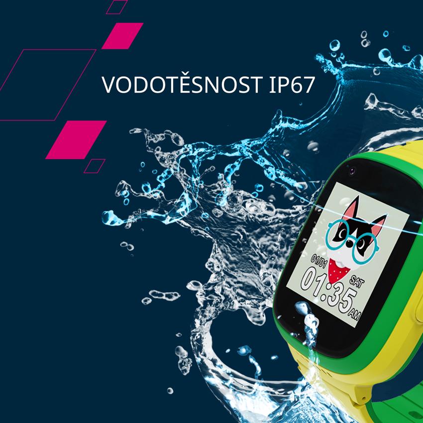 CANYON kids watch Sunny KW-48 Video 4G GPS Games&Music Violet