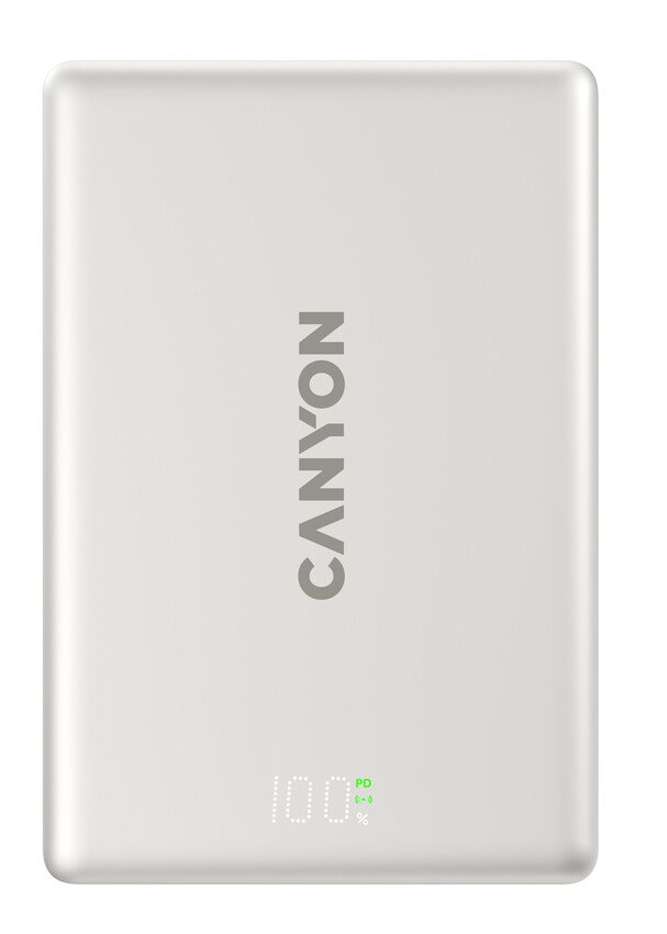 CANYON magnetic power bank OnPower 511 PD20W 10000mAh Aluminium Interstellar Black