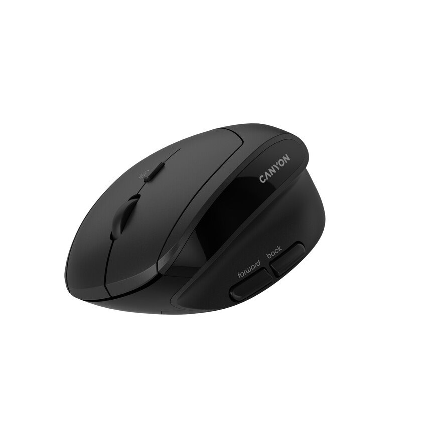 CANYON mouse MW-25 Ergonomic LED AA Dual mode Wireless Black
