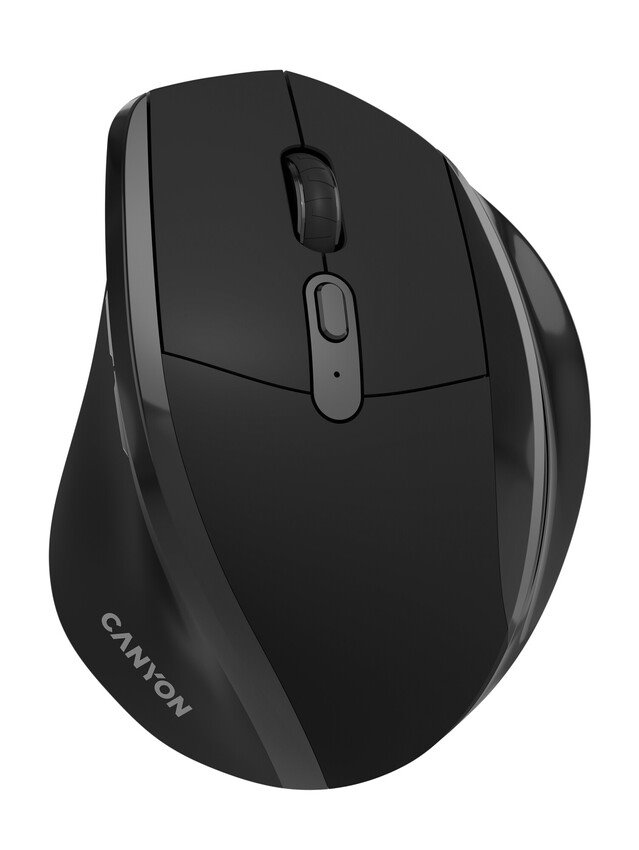 CANYON mouse OnClick 17 Ergonomic 6 buttons 1600DPI Wireless Black