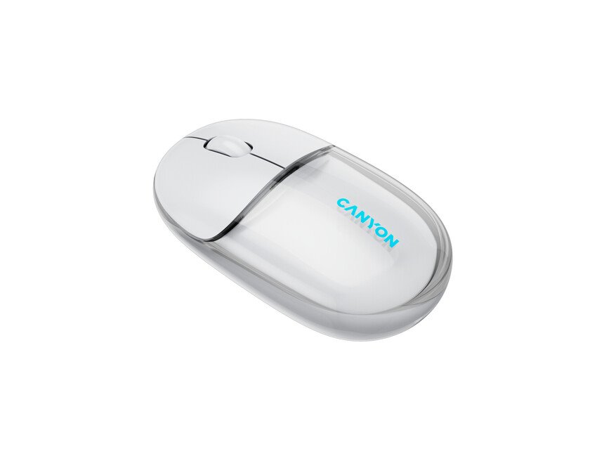 CANYON mouse OnClick 24 BT/ Wireless Transparent/Black