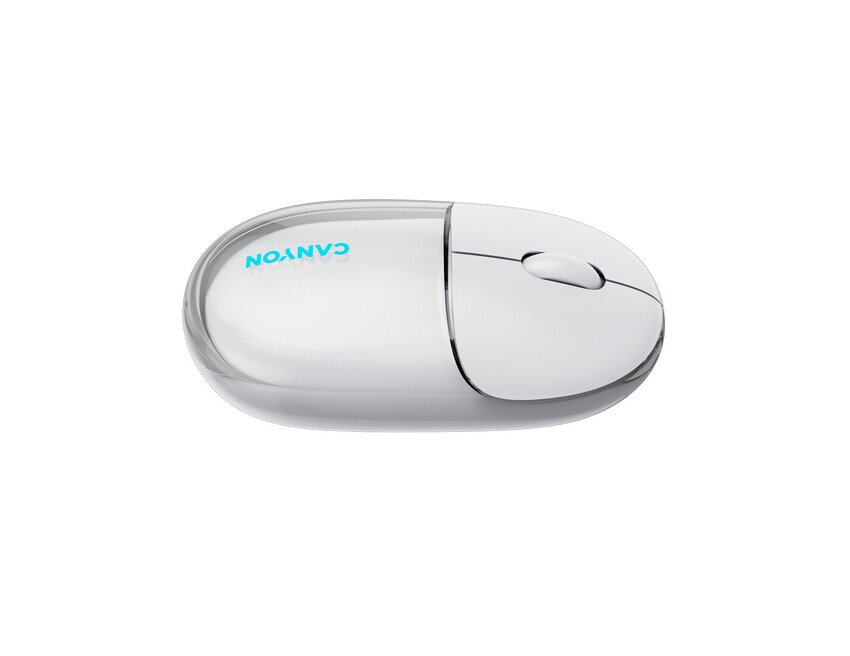 CANYON mouse OnClick 24 BT/ Wireless Transparent/Black