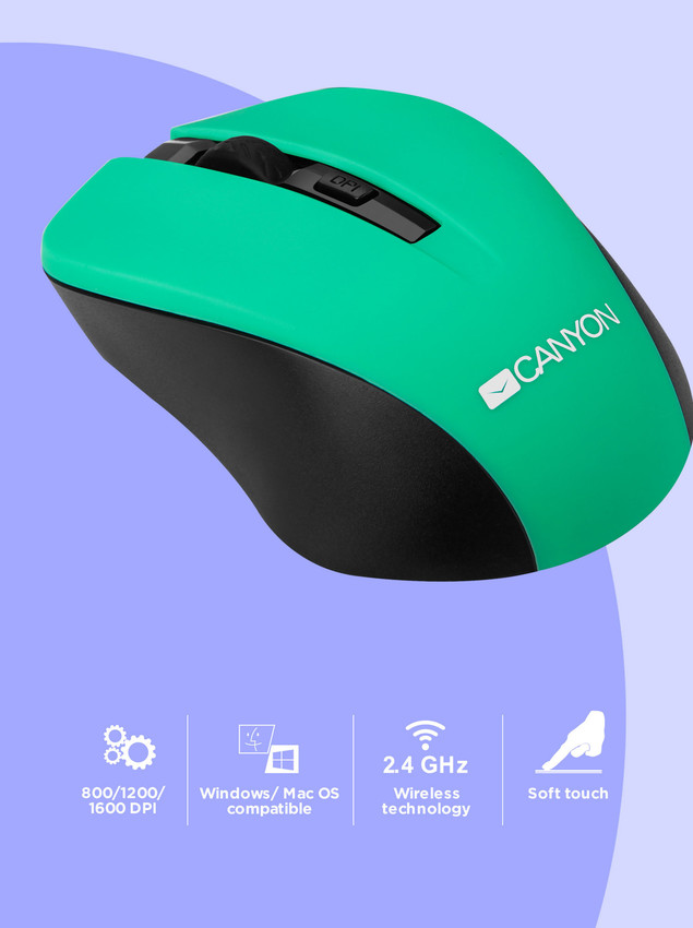 CANYON myš optická bezdrátová CMSW1