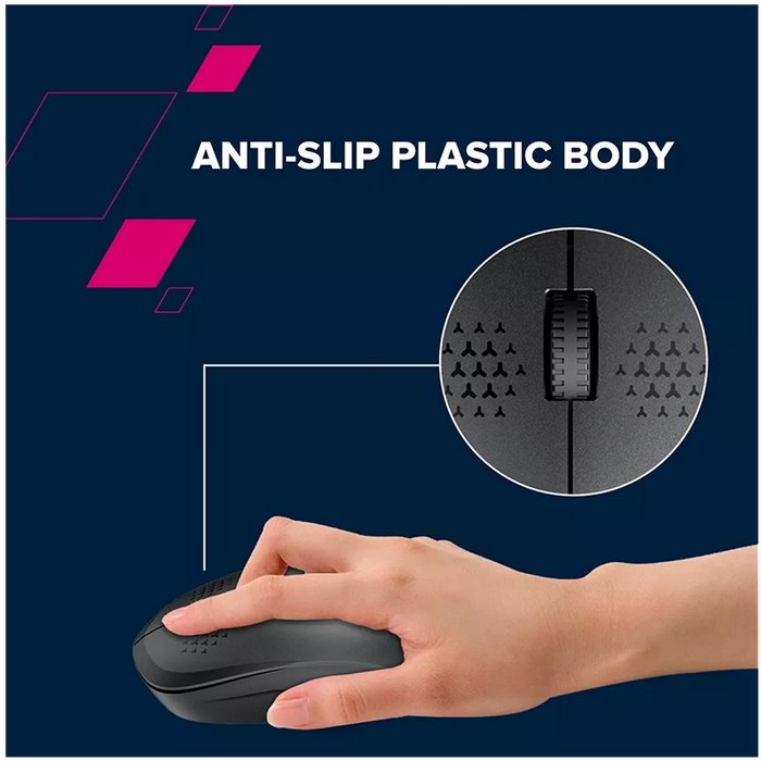 CANYON myš optická bezdrátová MW-4, 1200 dpi,3 tl., Bluetooth, AA baterie, černá
