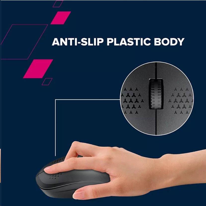 CANYON myš optická bezdrátová MW-4, 1200 dpi,3 tl., Bluetooth, AA baterie, černá
