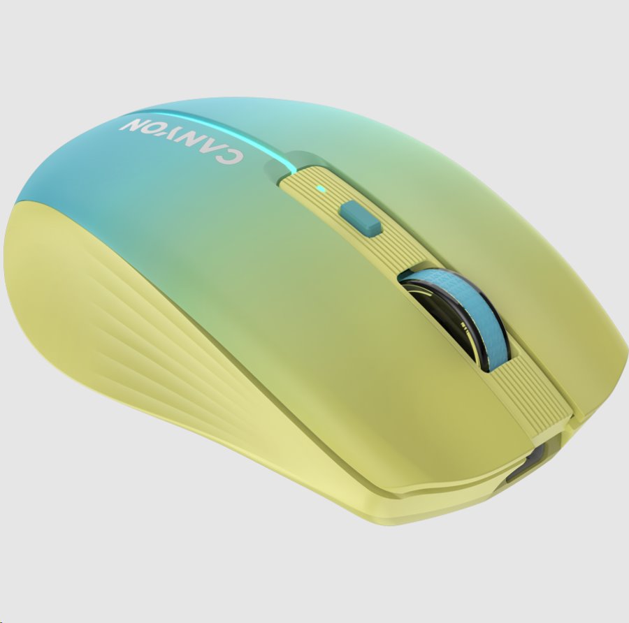 CANYON drátová USB myš s 3 tlačítky, 800 dpi, čern