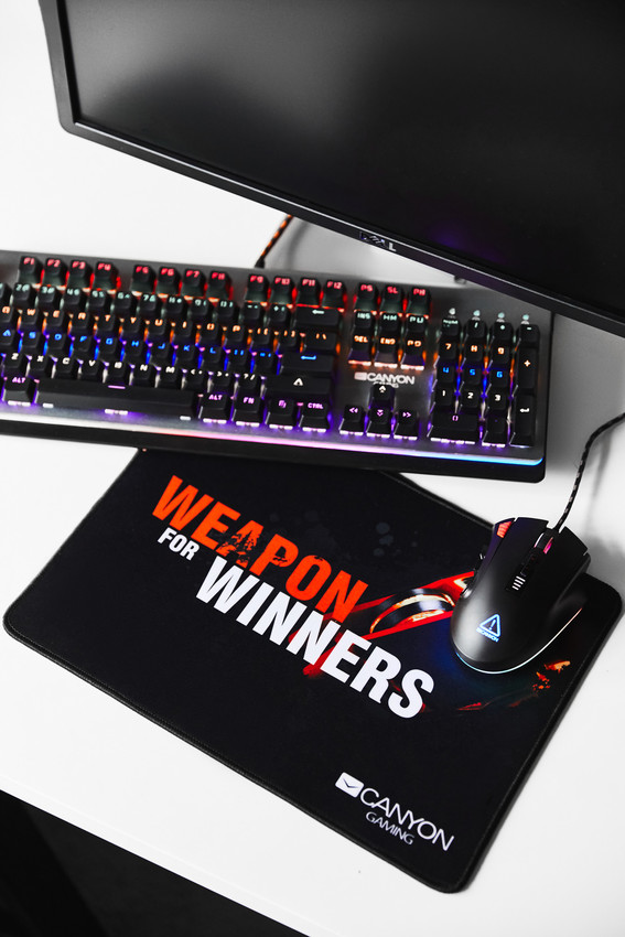 CANYON Podložka pod myš MP-5, herní, 350x250x3mm