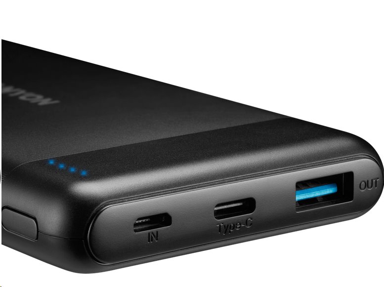 CANYON Power Bank PB-107B PD/QC3.0,10000mAh,černá