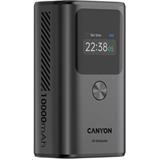 CANYON Power Bank PB-130, 10000mAh PD30W TFT display, dark grey