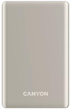 CANYON Power bank PB-505 slim Magsafe 5000 mAh PD20W, Beige