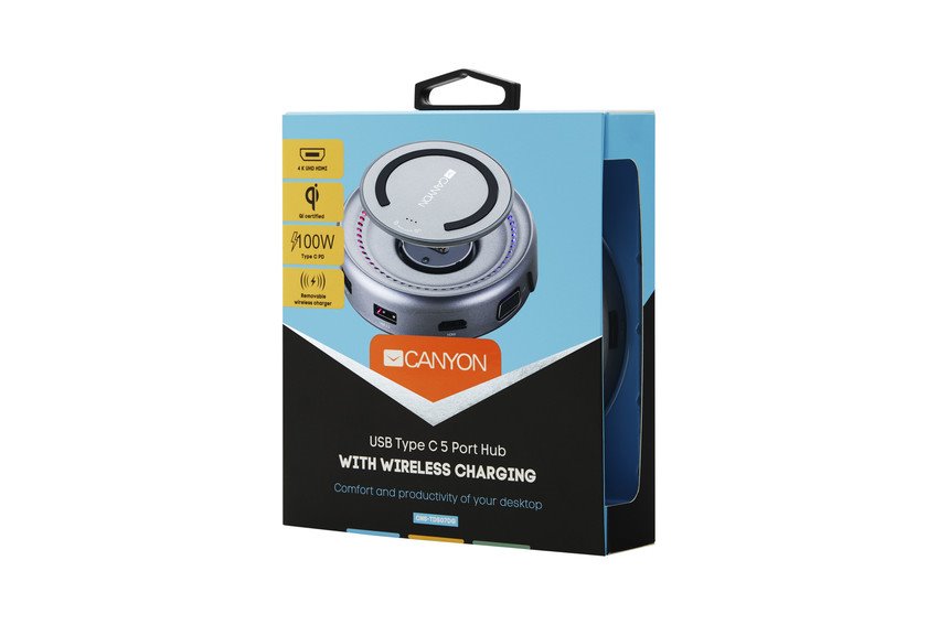 Canyon dokovací stanice s bezdrátovým nabíjením